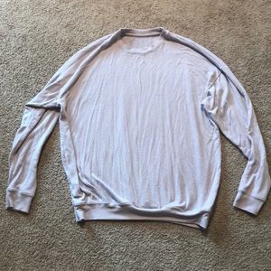 Alo Yoga Crew neck sweater so soft lavender cloud